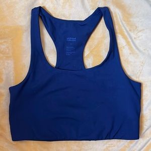 Black Paloma girlfriend collective longline sports bra